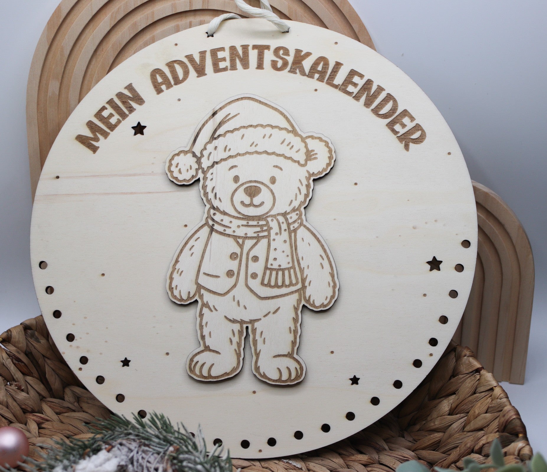 Adventskalender Teddybär
