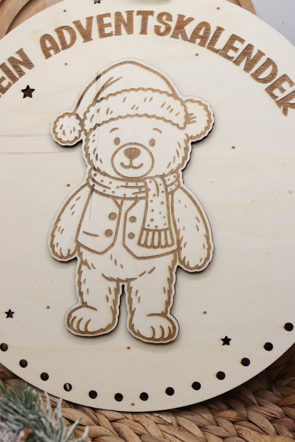 Adventskalender Teddybär
