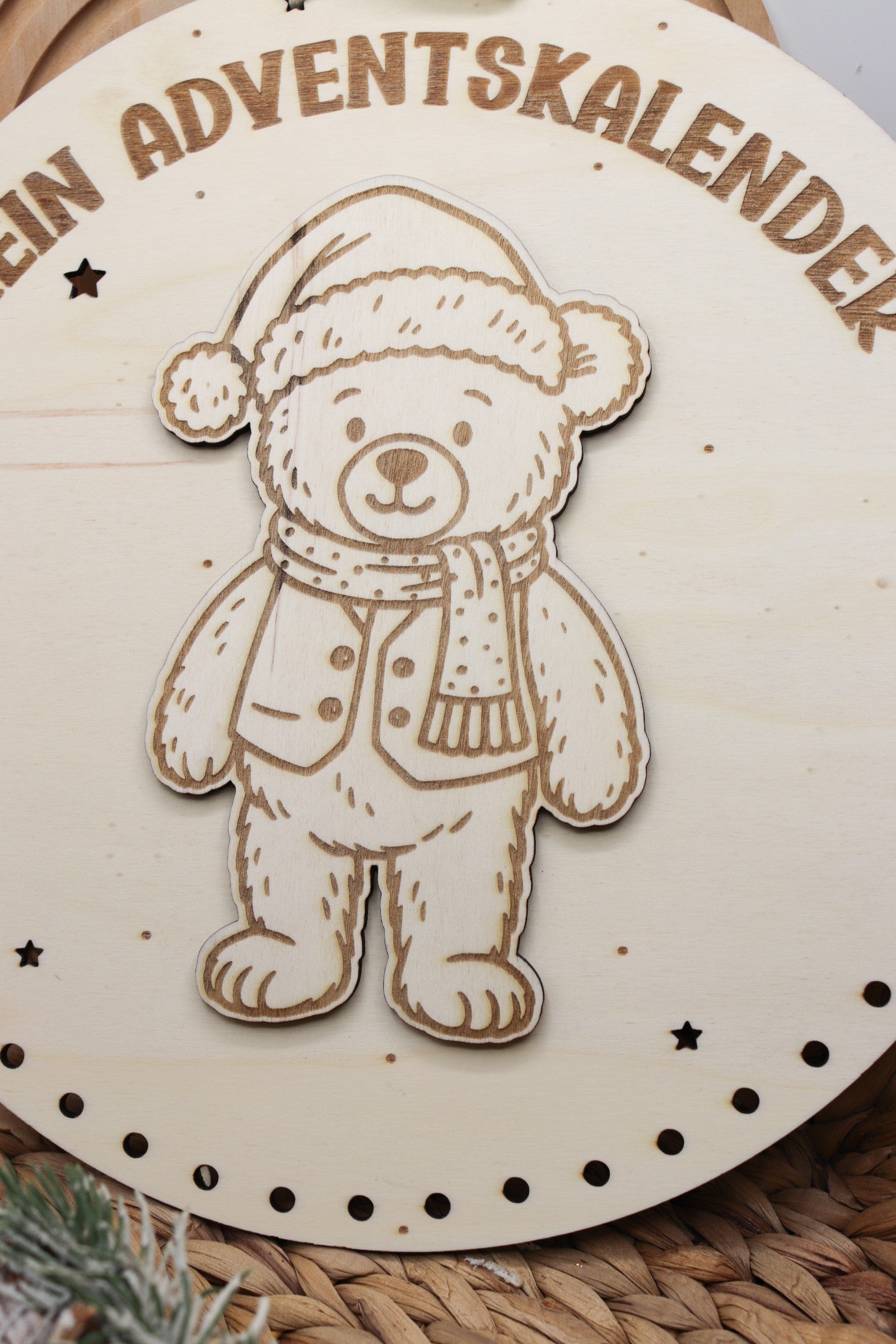 Adventskalender Teddybär